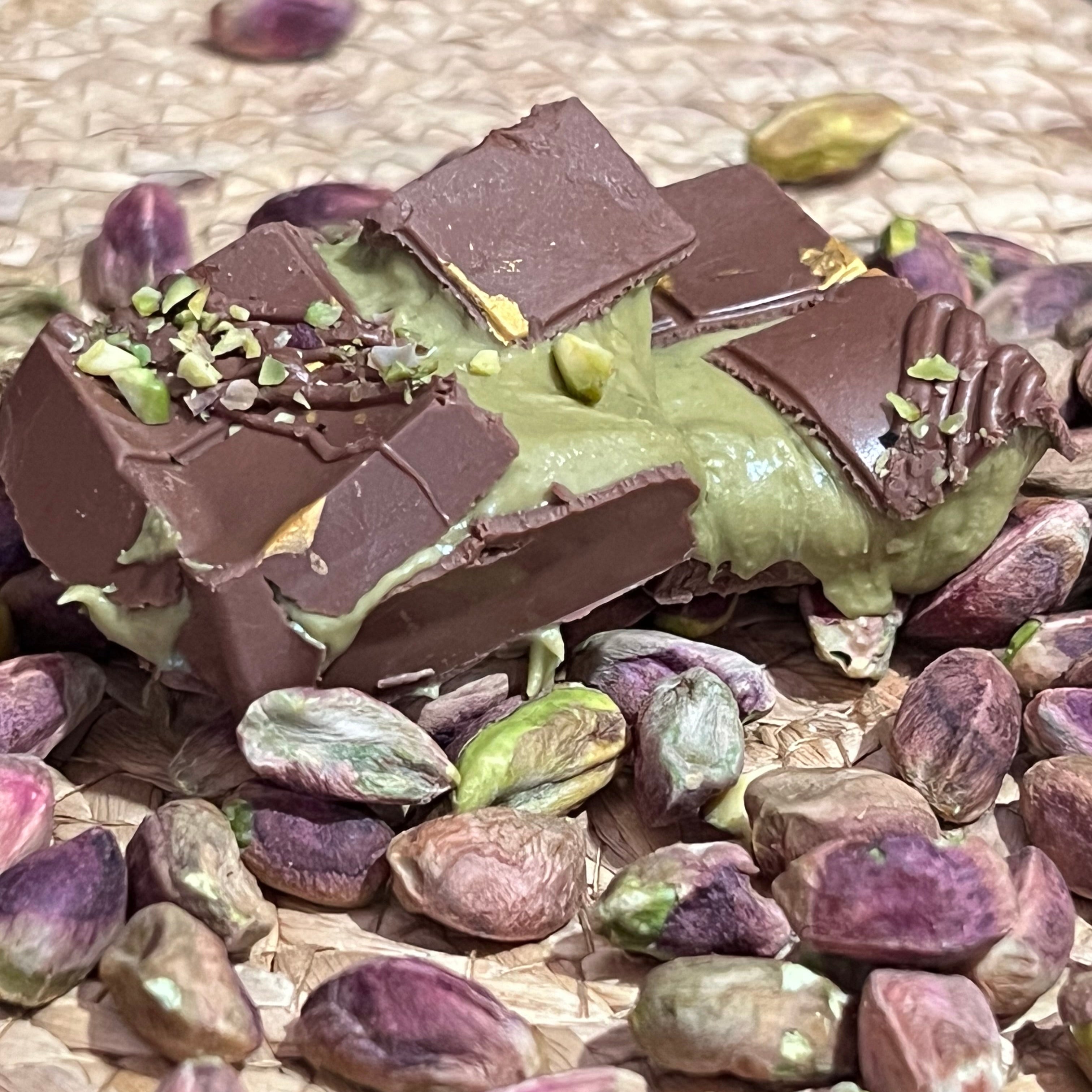 Pistachio silk