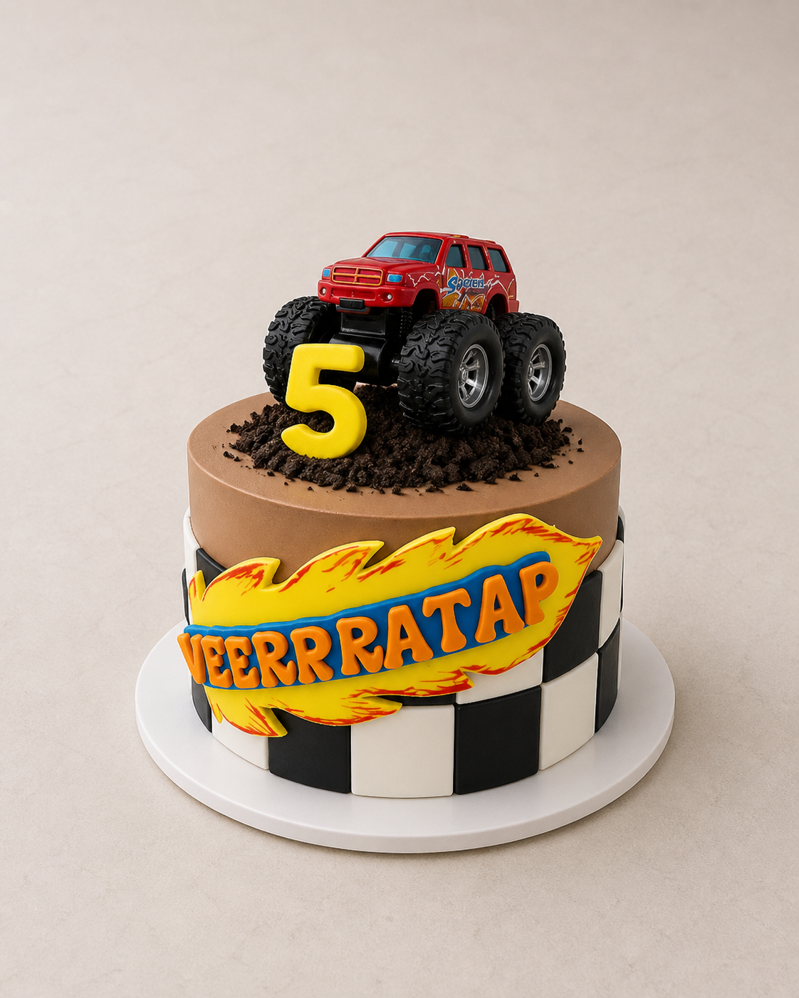 Monster Truck Cake